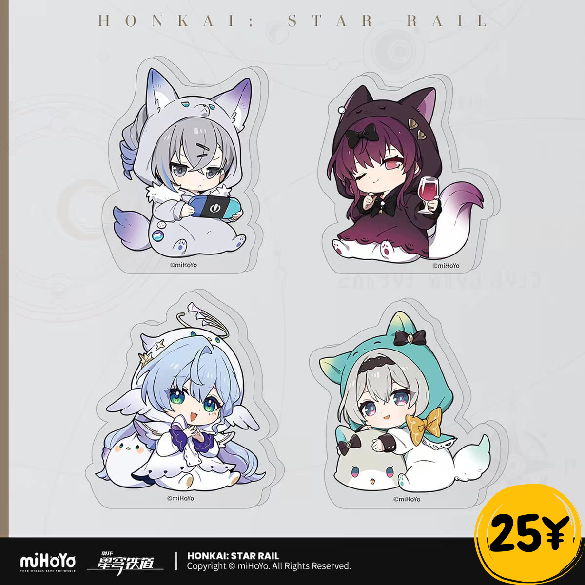 Honkai Star Rail Girls' Dormitory Series Q Version: Acrylic Mini Standee