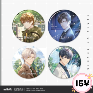 Tears of Themis Light and Shadow Companion Series: Tinplate Badge