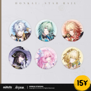 HSR Valentine & White Day Series: Tinplate Badge