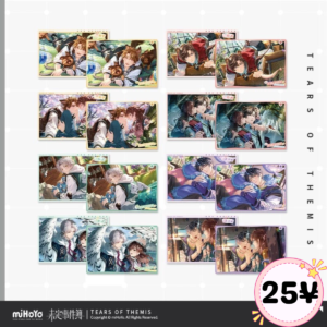 [LIMITED] Tears of Themis Fur-ever Schoolmate Series: Commemorative Card & Flash Card Set