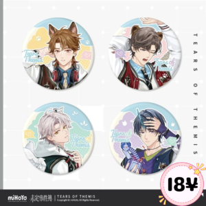 [LIMITED] Tears of Themis Fur-ever Schoolmate Series: Heartbeat Badge