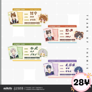 [LIMITED] Tears of Themis Fur-ever Schoolmate Series: Magnetic Acrylic Student ID