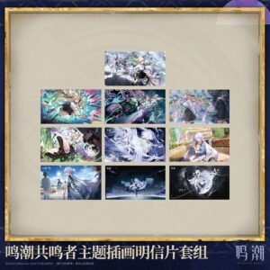 Wuthering Waves Ver 3.2 Resonator Themed Illustrated Postcard