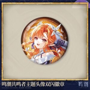 Wuthering Waves Resonator Theme Sigrika Avatar Reflective Badge