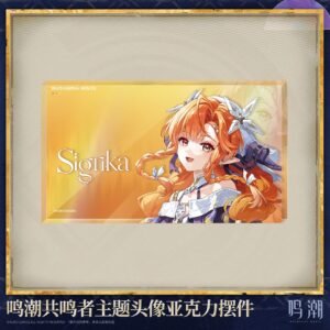Wuthering Waves Resonator Themed Sigrika Acrylic Block
