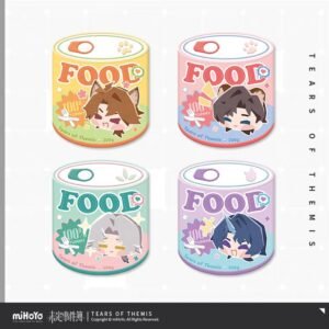 [LIMITED] Tears of Themis Fur-ever Schoolmate Series: Q Version Shape Tin Badge