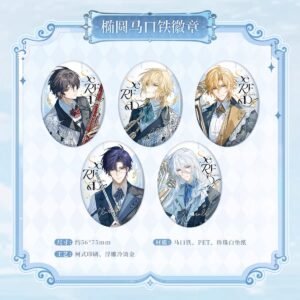 [LIMITED] Lovebrush Chronicles X KAKACODE Serenade For Eternity Series: Oval Badge
