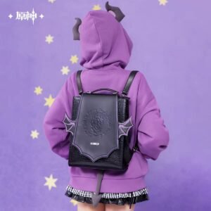 Genshin Impact Durin Impression Theme Apprarel Series: PU Leather Backpack
