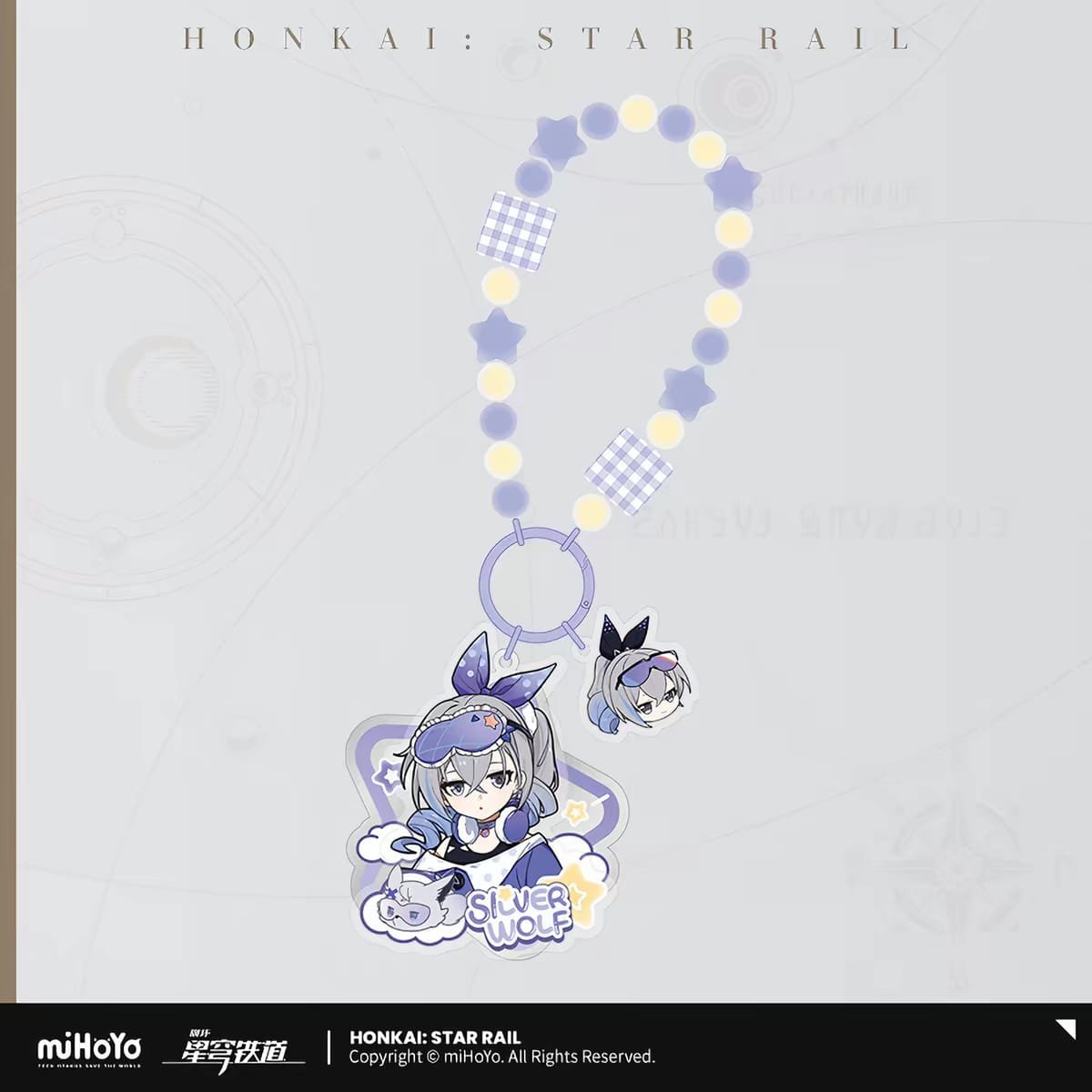 Honkai Star Rail Girls' Dormitory Series: Acrylic Keychain - Image 2