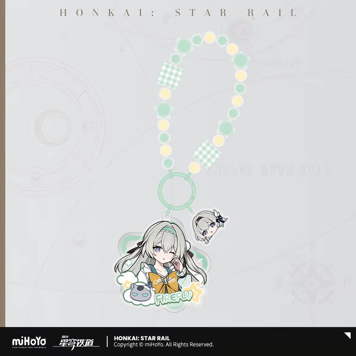 Honkai Star Rail Girls' Dormitory Series: Acrylic Keychain - Image 5