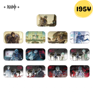 [WHOLE BOX] Genshin Impact "Those Who Shun the Light" Series: Badges