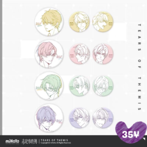 [LIMITED] Pen-Captured Moments Series: Tinplate Badge Set