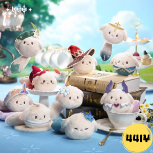 [WHOLE BOX] Genshin Impact "Dodoco Tea Party" Series: Plush Keychain