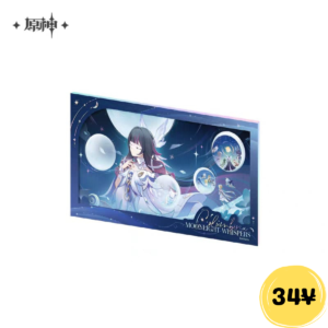 Genshin Impact Moonlight Whispers Series: Paper Clip Lenticular Ornament