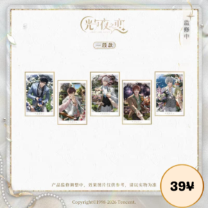 [LIMITED] Light and Night 5th Anniversary: Acrylic Shikishi (Style A)