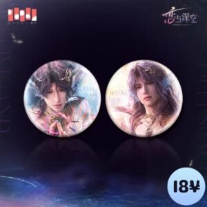 [LIMITED] Love and Deepspace Myth 2.0 "Lemuria Sea God" Series: Tinplate Badge