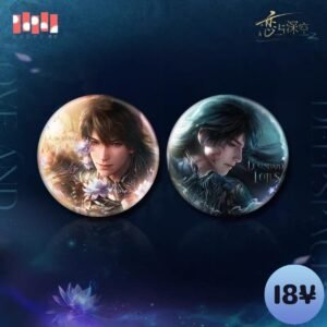 [LIMITED] Love and Deepspace Myth 2.0 "Netherlord" Series: Tinplate Badge