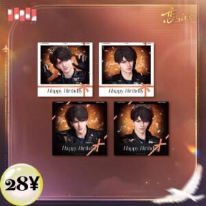 [LIMITED] Caleb Birthday 2026 Merchandise: Wide-Format Polaroid Set