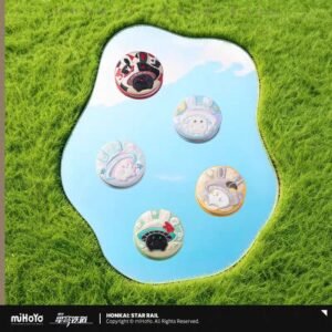 Honkai Star Rail Rabbit Mushroom Series: Embroidered Badge