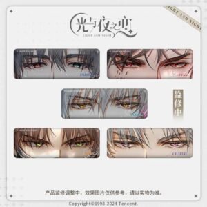 [LIMITED STOCK] Light and Night Entangled Gaze Series: Long Badge