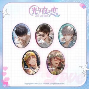 [LIMITED STOCK] Light and Night Summer Dream Series: Oval Badge