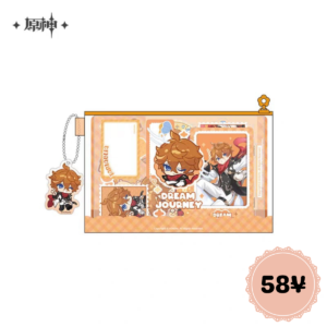 Genshin Impact Dream Journey Series: Sticker Set + Pouch (Childe Ver.)