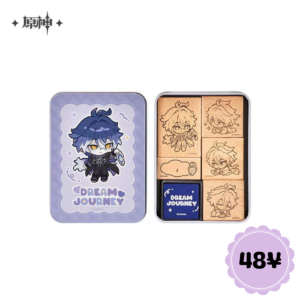 Genshin Impact Dream Journey Series: Q Version Wooden Stamp (Flins Ver.)