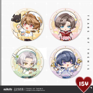 [LIMITED] Tears of Themis "Stellis Serenade" Series: Q Version Badge