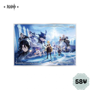 Genshin Impact "Everwinter Without Mercy" Series: Acrylic Shikishi