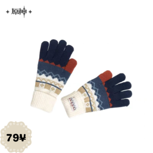 Genshin Impact Alyosha Themed Impression: Knitted Gloves
