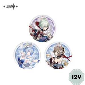 Genshin Impact Snezhnaya Theme Series: Badge 75mm