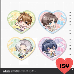 [LIMITED] Tears of Themis "Stellis Heartbeat" Series: Badge 65mm