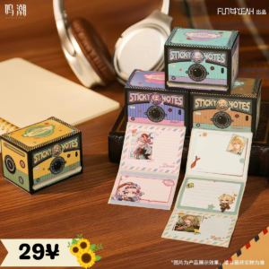 Wuthering Waves x FUN4YEAH "Tidal Letter" Series: Pull Out Sticky Notes