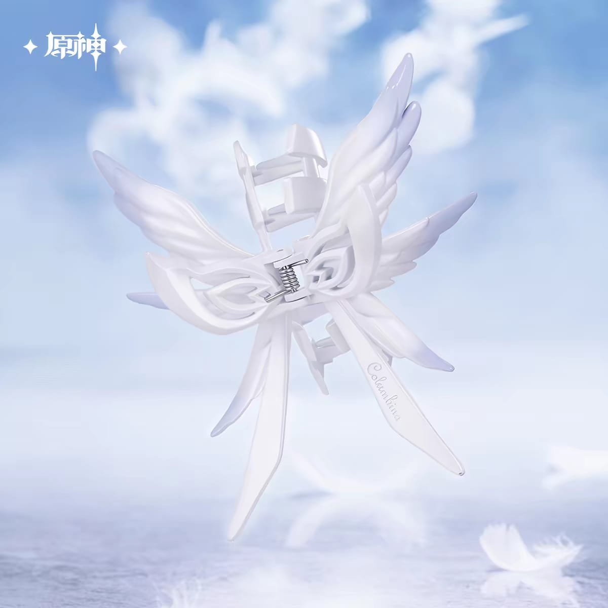 Genshin Impact Columbina Themed Impression Apparel: Wing-Shaped Hair Claw - Image 2