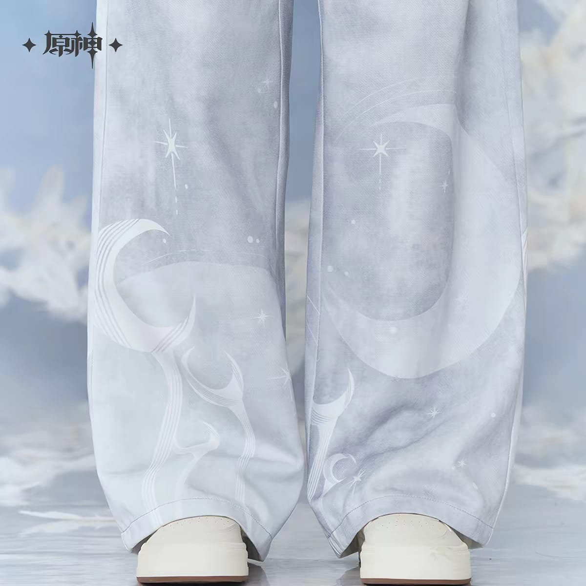 Genshin Impact Columbina Themed Impression Apparel: Printed Casual Trousers - Image 2