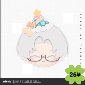 [LIMITED] Tears of Themis Vyn Birthday 2026 "Growing Older Together": Q Version Mini Plush Badge