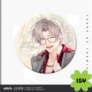 [LIMITED] Tears of Themis Vyn Birthday 2026 "Growing Older Together": Tinplate Badge 65mm