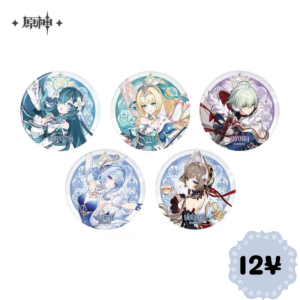 Genshin Impact Snezhnaya Theme Series: Badge 75mm