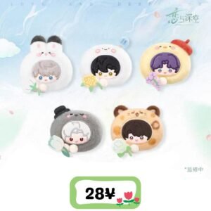 [LIMITED] Love and Deepspace x AMORTALS "Forest Isle Breath" Series: Plush Hair Clips
