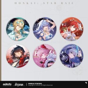 Honkai Star Rail Interstellar Travel Series: Tinplate Badge 2nd Edition