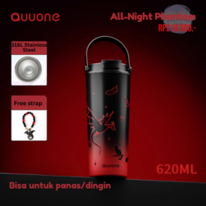 [#FuwaAutumnSale] Tumbler Quuone All Night Phantom Stainless