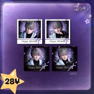 [LIMITED] Xavier Birthday 2026 Merchandise: Wide-Format Polaroid Set