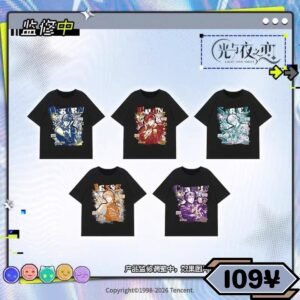 [LIMITED] Light and Night Millennium Time Zone Series: Loose Fit T-shirt