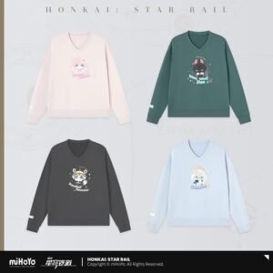 Honkai Star Rail Fluffy Across The Blue Series: Hoodie