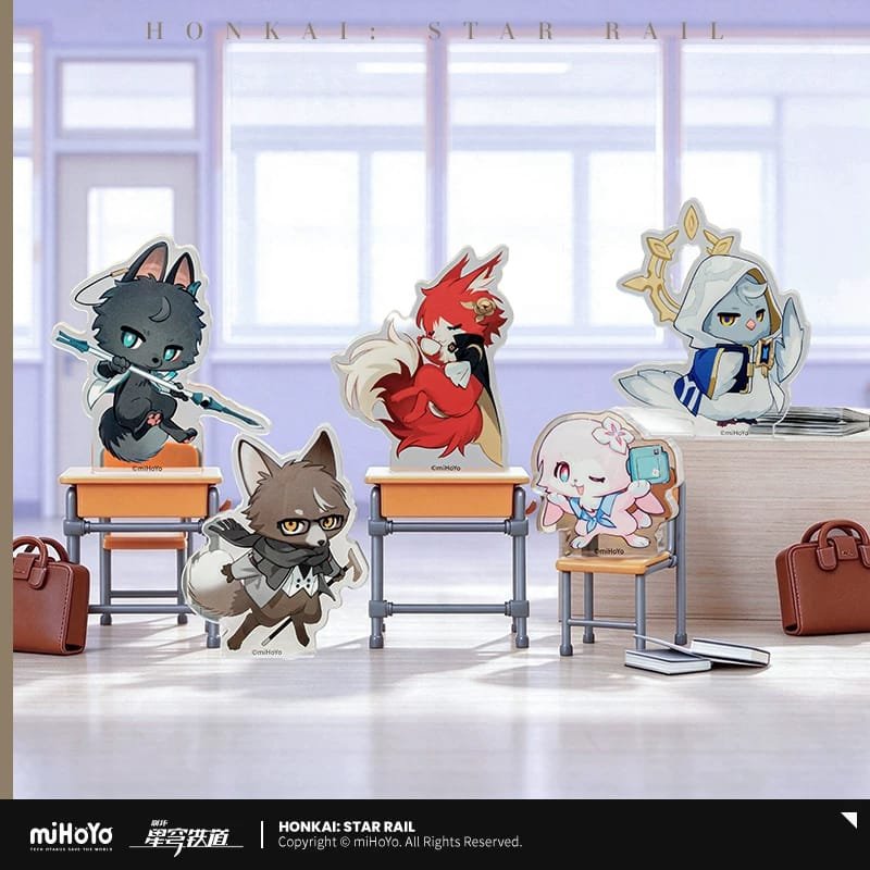 Honkai Star Rail Fluffy Across The Blue Series: Mini Acrylic Standee - Image 2