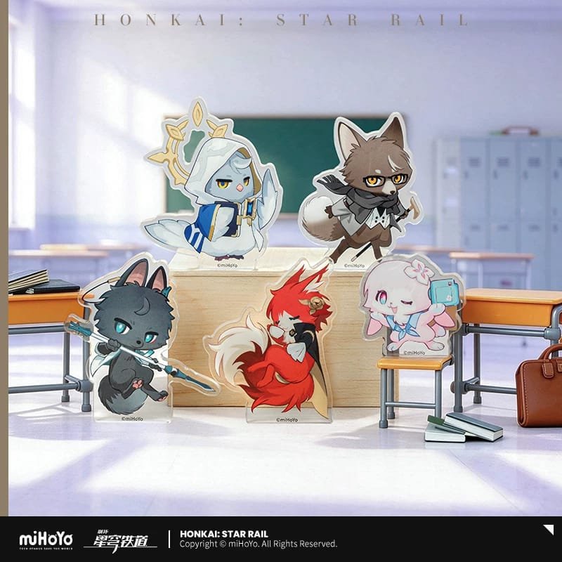 Honkai Star Rail Fluffy Across The Blue Series: Mini Acrylic Standee - Image 3