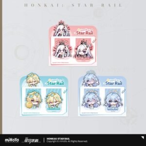 Honkai Star Rail Pom-Pom Gallery Series: Soft Magnetic Bookmark